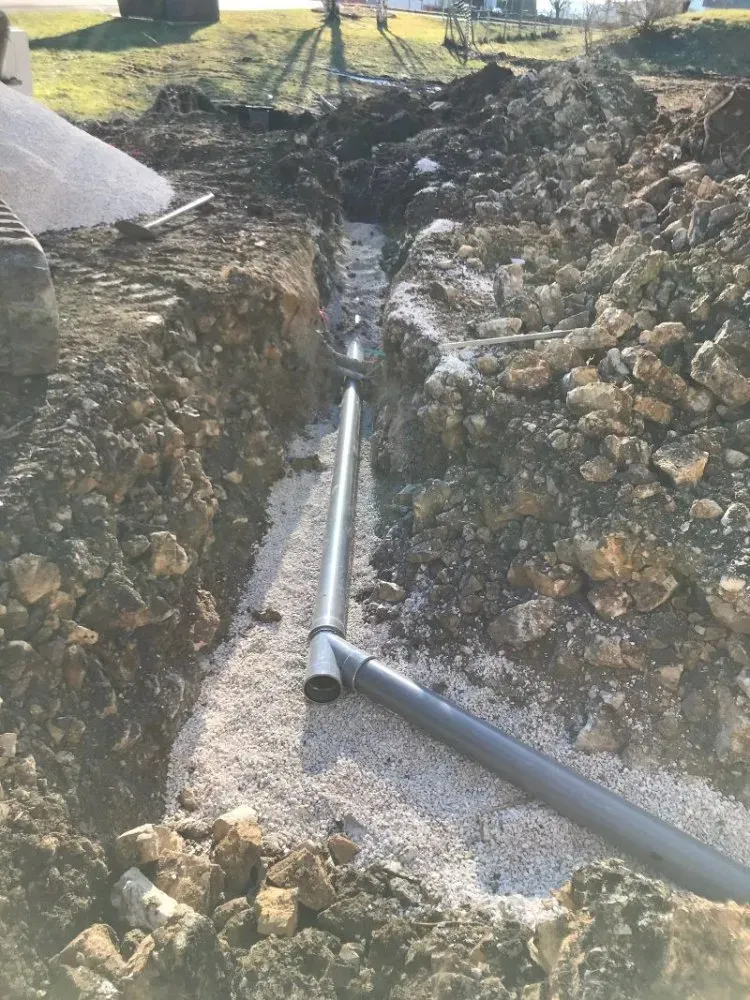 Assainissement tuyau