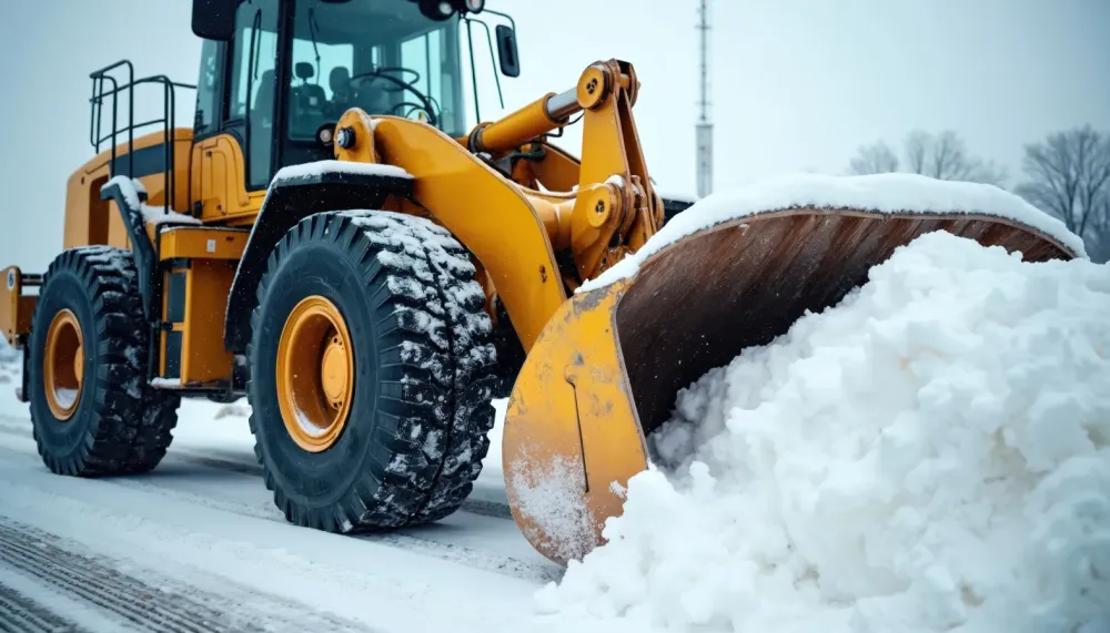 Déneigement à Les Combes